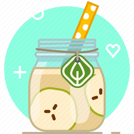 Apple, drink, fruit, health, smoothie, vitamins icon - Download on Iconfinder