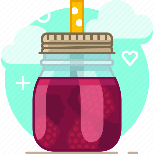 Drink, fit, fruit, raspberry, smoothie, vitamins icon - Download on Iconfinder