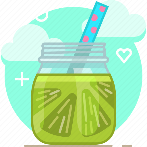 Drink, fit, fruit, lime, smoothie, vitamins icon - Download on Iconfinder