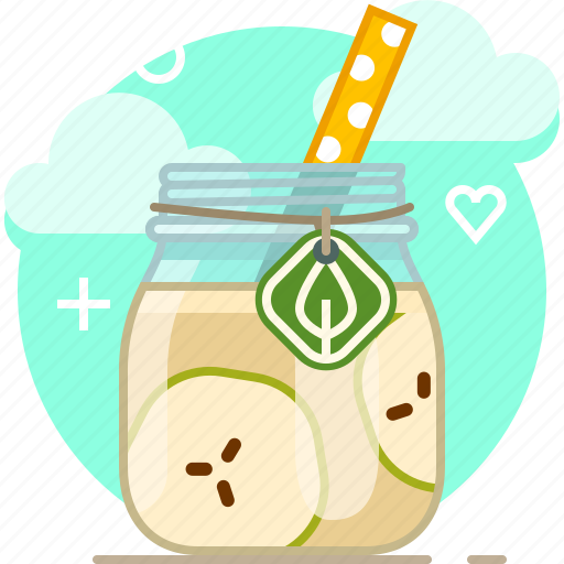 Apple, drink, fit, fruit, smoothie, vitamins icon - Download on Iconfinder