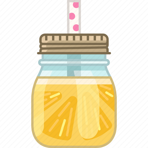 Drink, grapefruit, lemon, pineapple, smoothie, vitamins icon - Download on Iconfinder