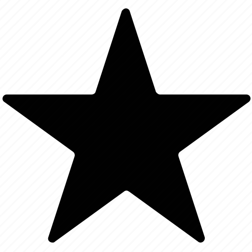 Five-point star, shape, star, five pointed shape icon - Download on Iconfinder