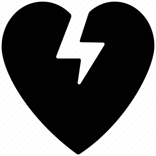 Broken heart, demolished, heart, hurt icon - Download on Iconfinder