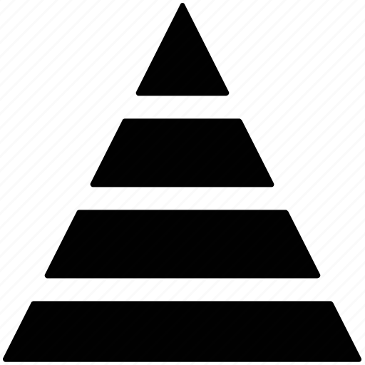 Chart, pyramidal, pyramids, triangular shape icon - Download on Iconfinder