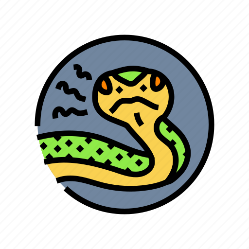 Snake, hissing, animal, serpent, viper, cobra icon - Download on Iconfinder