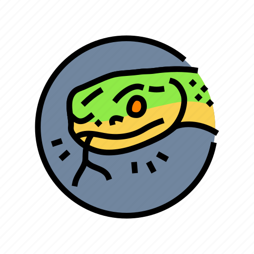 Snake, tongue, animal, serpent, viper, cobra icon - Download on Iconfinder