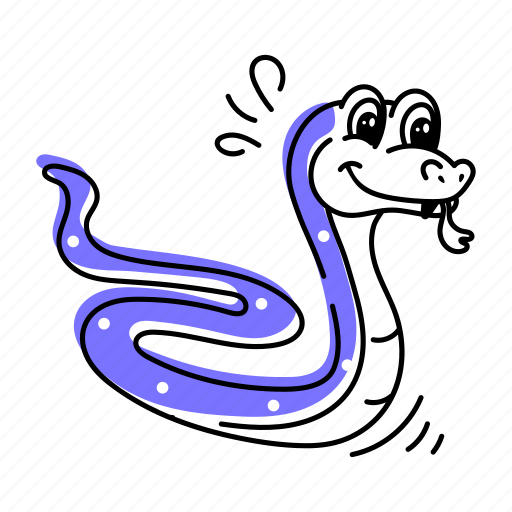 Snake, reptile, crawly, creature, specie icon - Download on Iconfinder