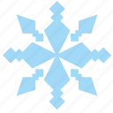 frost, ice, ornament, snow, snowflake