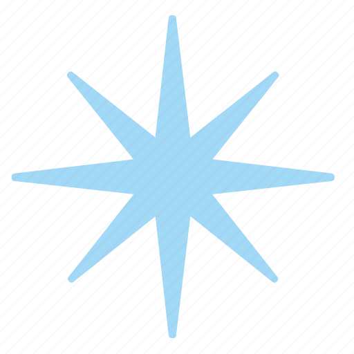 Frost, ice, nature, snow, star icon - Download on Iconfinder