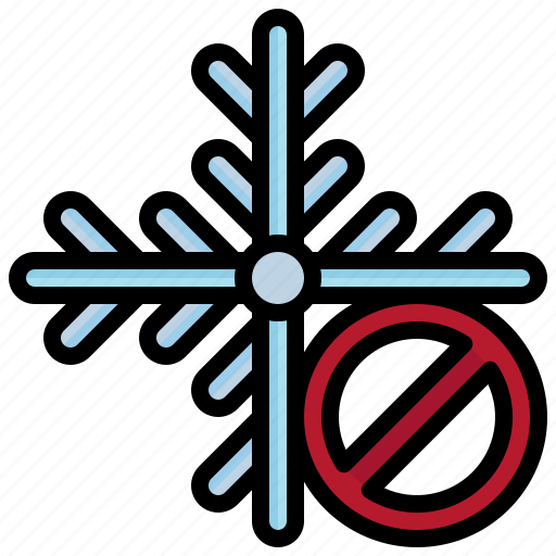 Snow, removal, snowflakes, weather, no icon - Download on Iconfinder