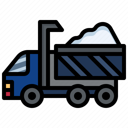 Truck, transportation, improvement, snow, removal, construction, tools icon - Download on Iconfinder