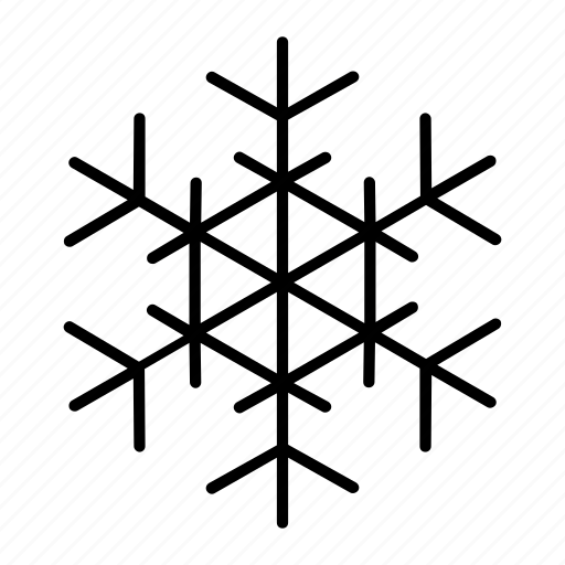 Iceflake, snow, snow crystal, snowflake, winter icon - Download on Iconfinder