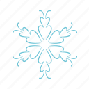 snowflake, weather, flat, icon, extraordinary, snowy, snowflakes, winter, flake