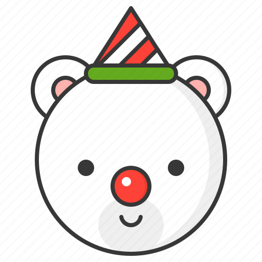 Bear, christmas, snow, winter icon - Download on Iconfinder