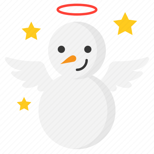 Christmas, snow, snowman, wing, winter icon - Download on Iconfinder