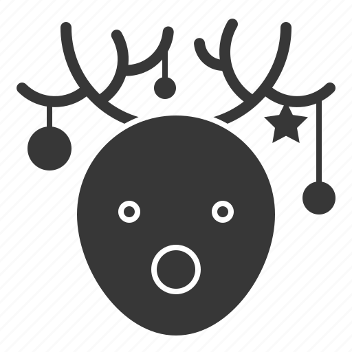 Christmas, reindeer, snow, winter, xmas icon - Download on Iconfinder