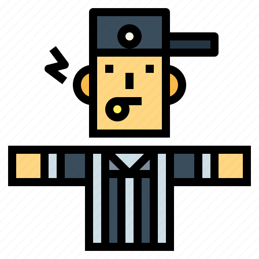 Person, professions, referee, soccer icon - Download on Iconfinder