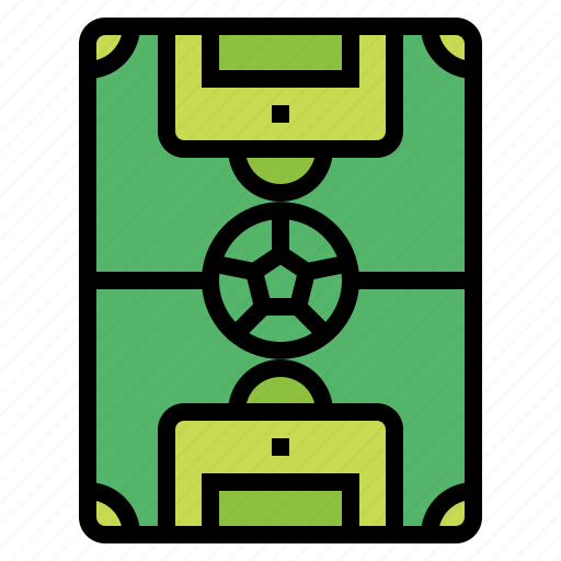 Field, football, soccer, sports, stadium icon - Download on Iconfinder