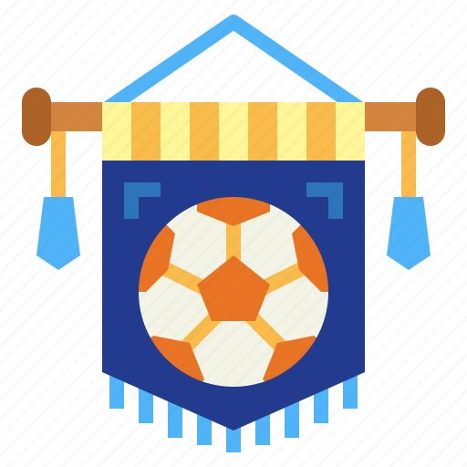 Flags, football, pennant, sports icon - Download on Iconfinder
