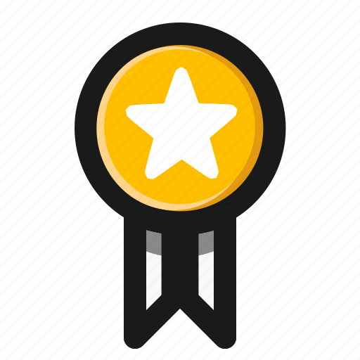 Medal, award, winner, prize, trophy, badge, achievement icon - Download on Iconfinder