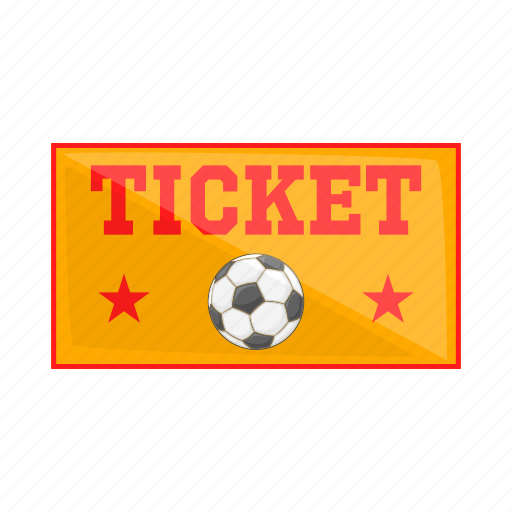 Buy, cartoon, check, football, sign, tickets, waiting icon - Download on Iconfinder