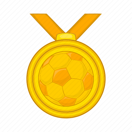 Award, cartoon, competition, football, medal, sign, success icon - Download on Iconfinder