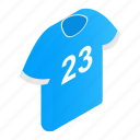 cloth, football, isometric, number, player, soccer, sport