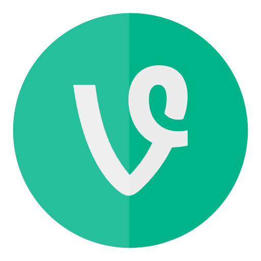 Circle, media, social, vine icon - Free download