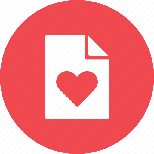 Heart, like, love, page, passion, romantic, social icon - Download on Iconfinder