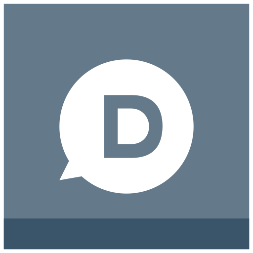 D, disqus icon icon - Free download on Iconfinder