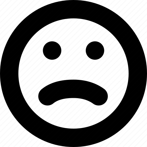 Emoticon, sad, smiley, social, unhappy icon - Download on Iconfinder