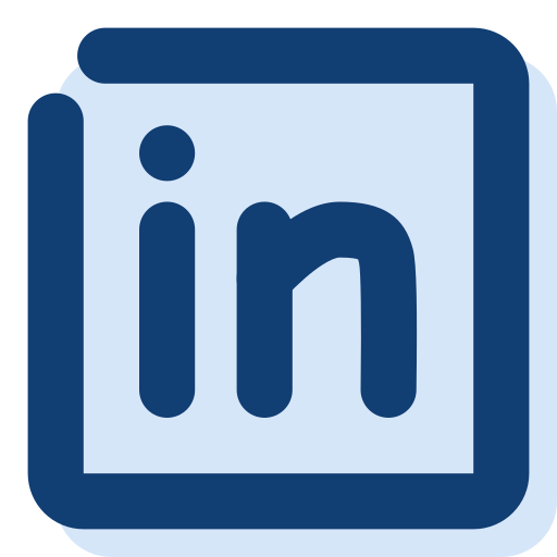 Linkedin, professional network icon - Free download