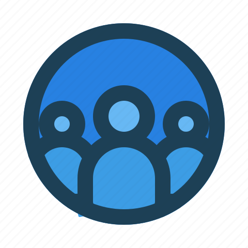 Social, media, basic, facebook, digital, community, group icon - Download on Iconfinder