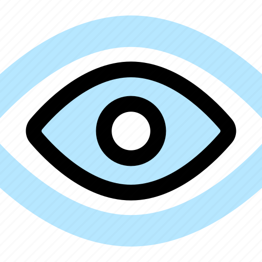 Eye, watch, observer, overview, password eye, watcher, viewer icon - Download on Iconfinder