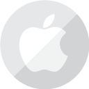 apple, communication, logo, mobile, silver, telephone