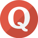 modern, simple, quora, question, social, red