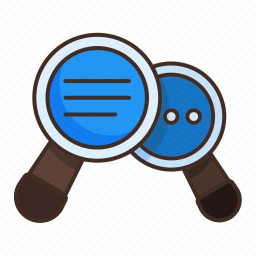 Bubble, chat, comment, message, search, talk icon - Download on Iconfinder