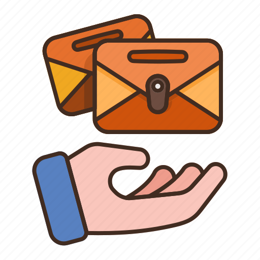 Email, envelope, letter, hand, gesture, open icon - Download on Iconfinder