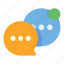 active, bubble, chat, communication, message, talk 
