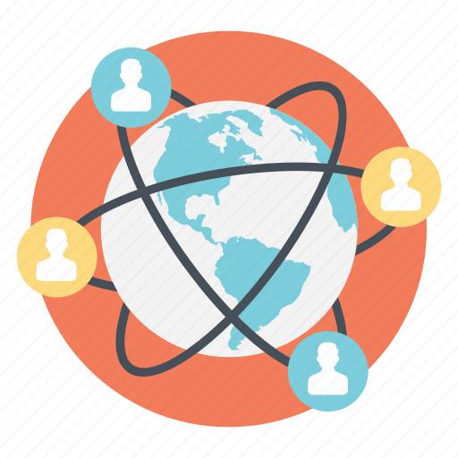 Global network, social connection, social media, web communication, worldwide connectivity icon - Download on Iconfinder