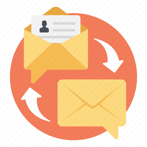Correspondence, email service, internet communication, online marketing, outgoing mail icon - Download on Iconfinder