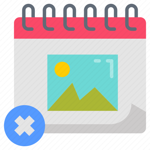 Event, cancellation, banned, cross, calendar, postponed icon - Download on Iconfinder