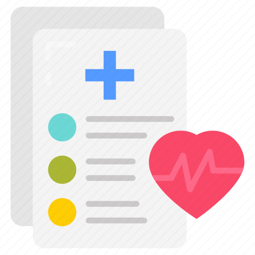 Medical, report, test, cardiac, angiography, physical, examination icon - Download on Iconfinder