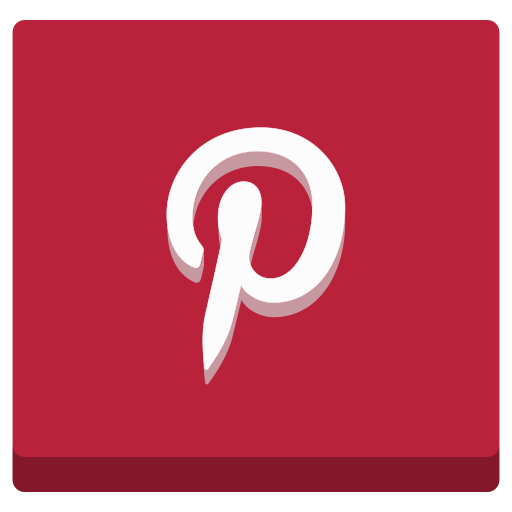 Pinterest, communication, id, location, map, network, p icon - Free download
