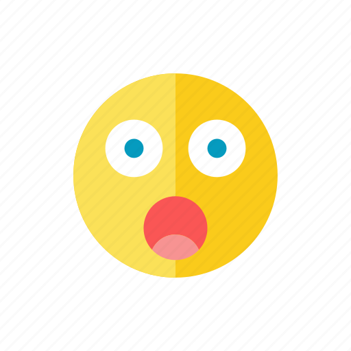 Frightened, smiley icon - Download on Iconfinder