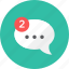 chat, notification 