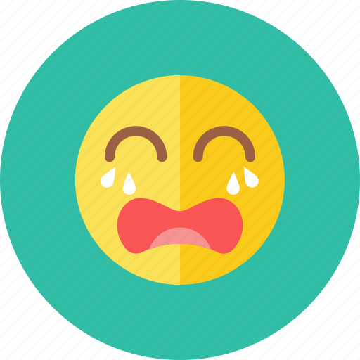 Cry, smiley icon - Download on Iconfinder on Iconfinder