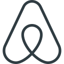 airbnb, logo, media, social