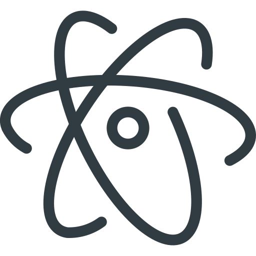 Atom, logo, media, social icon - Free download on Iconfinder