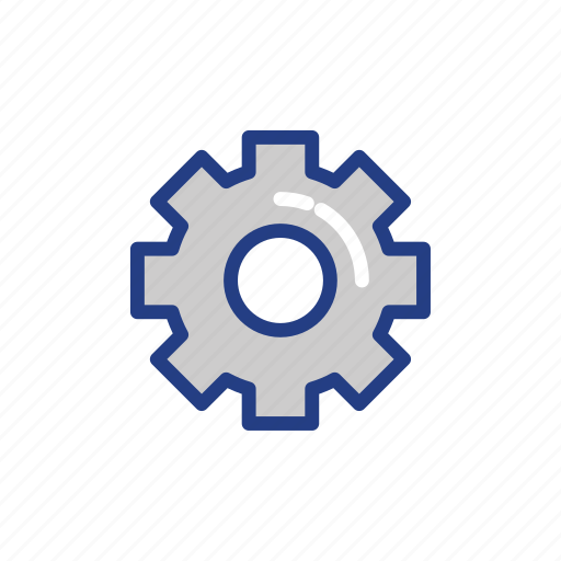 Gear, media, setting, social, sync icon - Download on Iconfinder